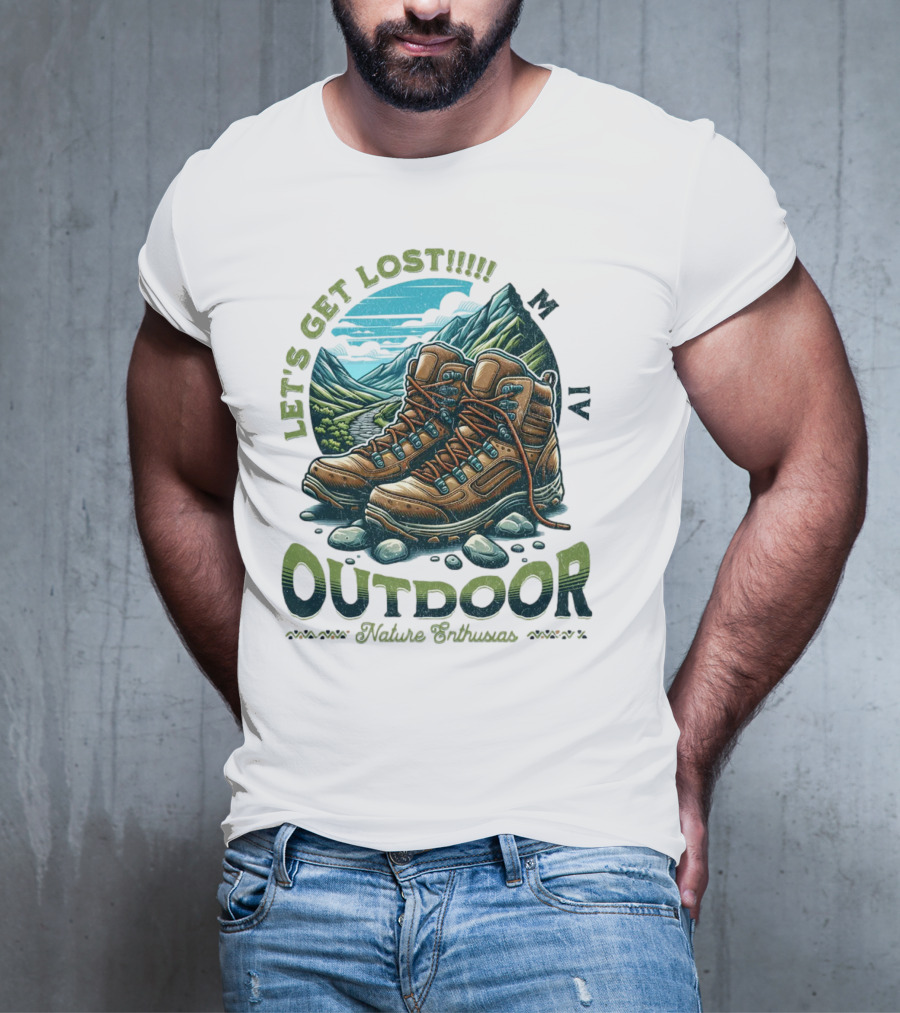 LET'S GET LOST OUTDOOR NATURE ENTHUSIAST T-Shirt