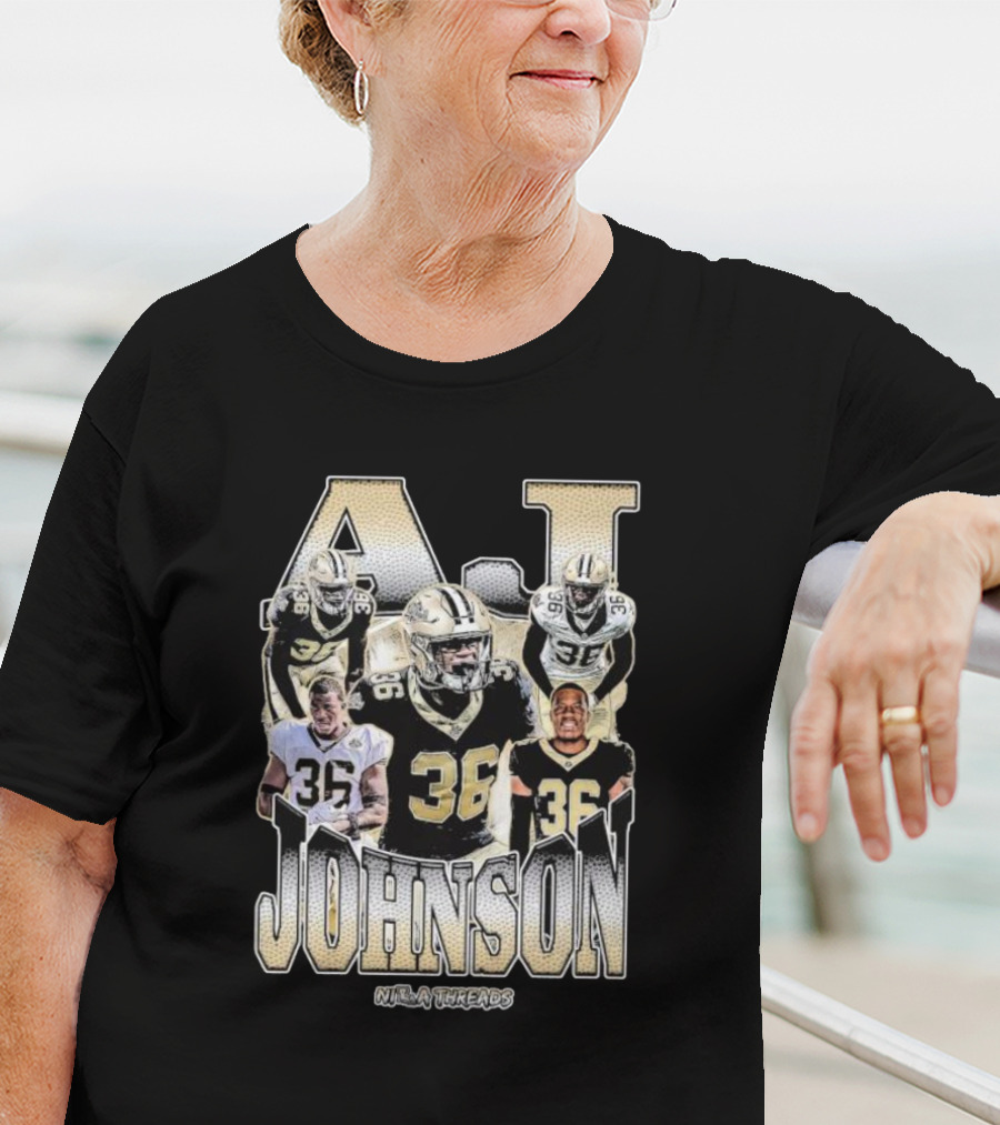 A.J. Johnson 36 NFL Threads T-Shirt