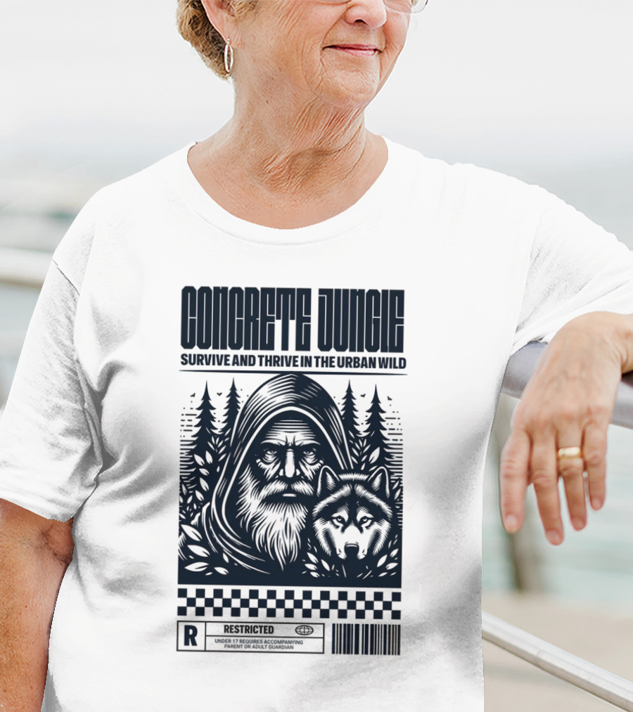 Concrete Jungle Survive And Thrive In The Urban Wild T-Shirt