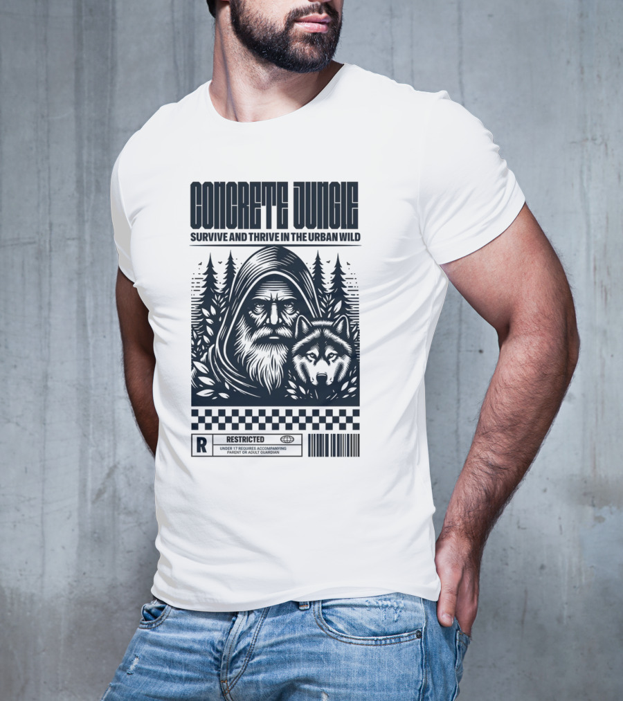 Concrete Jungle Survive And Thrive In The Urban Wild T-Shirt