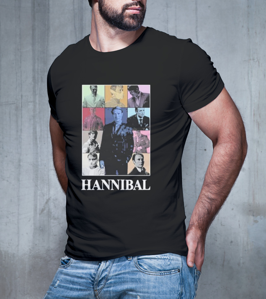 Lara Beloved Lecter Hannibal Multi-Era Visual Pop Art Tour T-Shirt