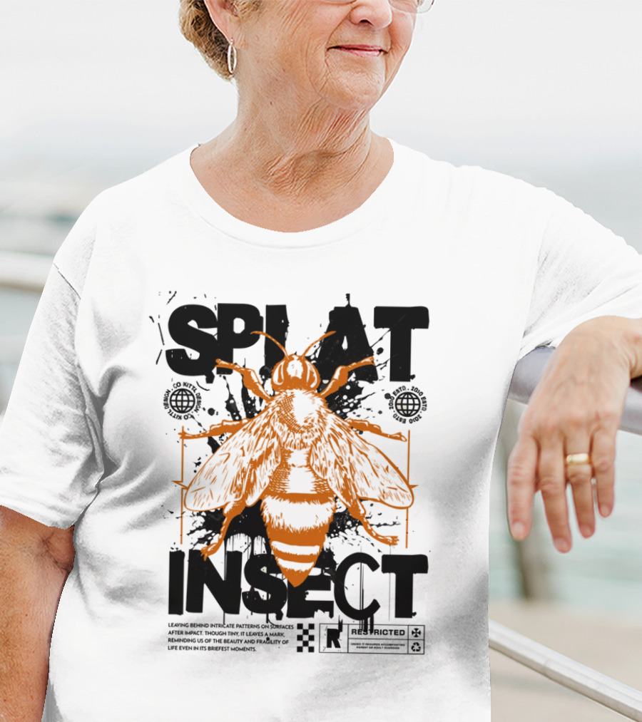 Splat Insect Restricted Warning T-Shirt