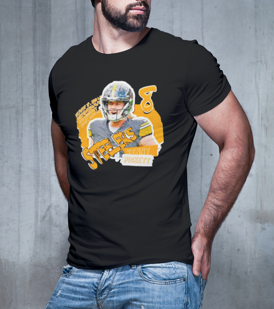 Kenny Pickett Steelers Football Number 8 T-Shirt