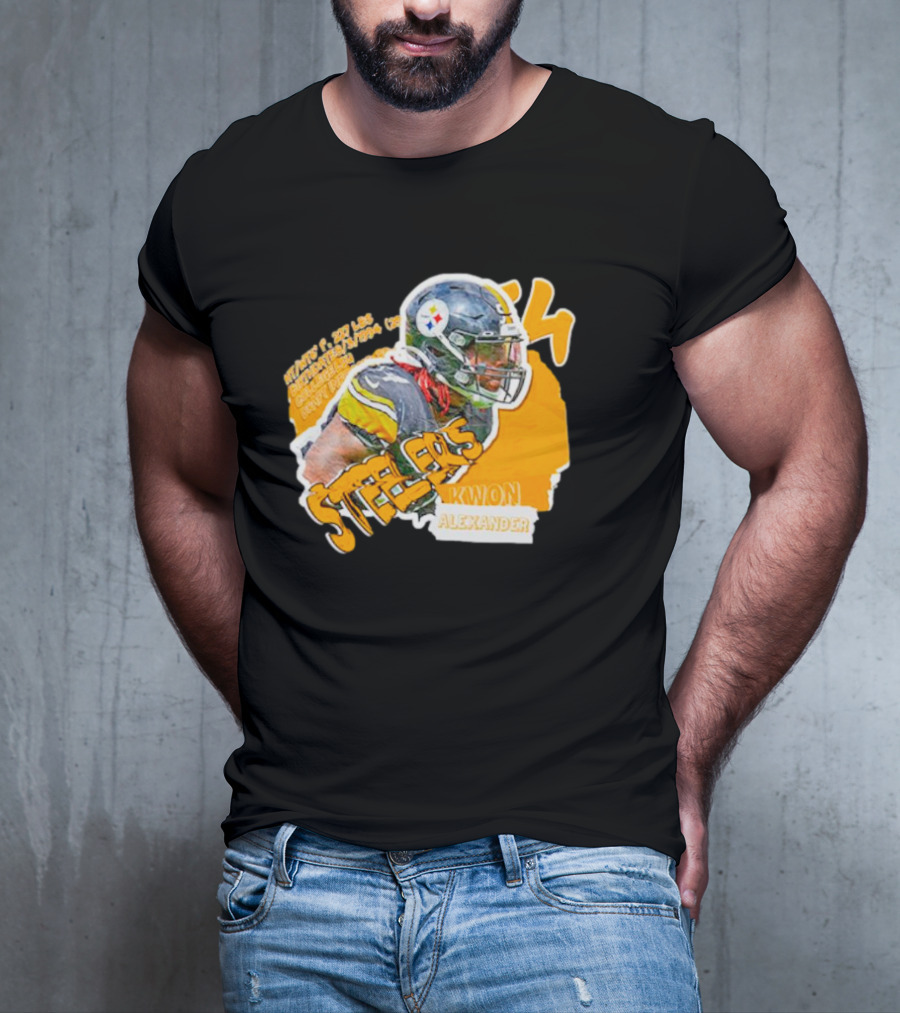 Kwon Alexander Steelers Helmet Football T-Shirt
