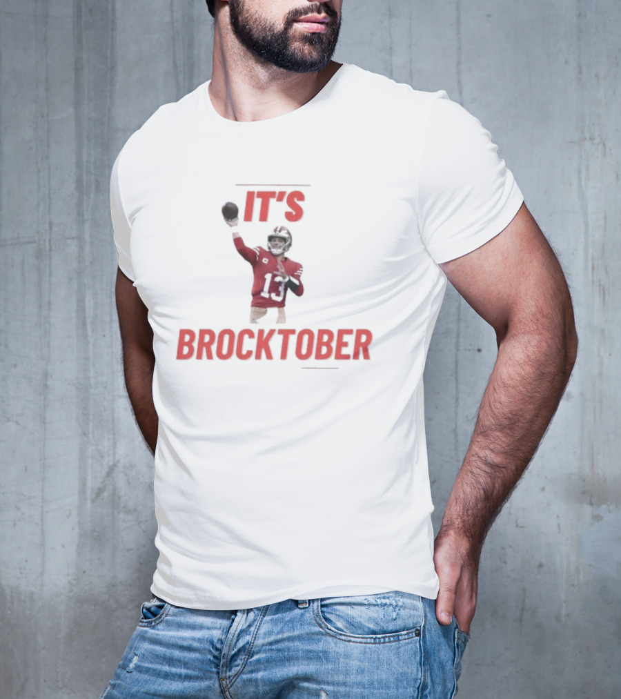 Brock Purdy It's Brocktober Quarterback Football Season T-Shirt