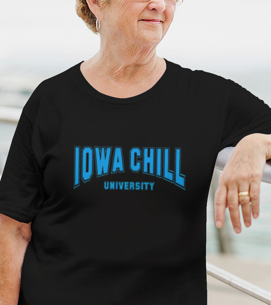 Iowa Chill University Blue Collegiate T-Shirt