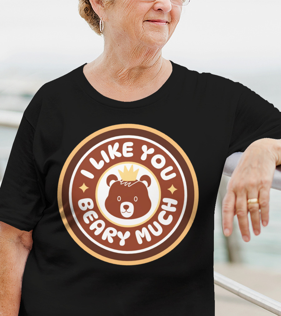 I Like You Beary Much Kittl AI T-Shirt