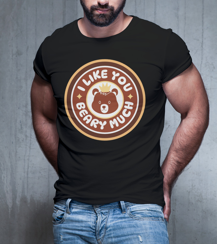 I Like You Beary Much Kittl AI T-Shirt