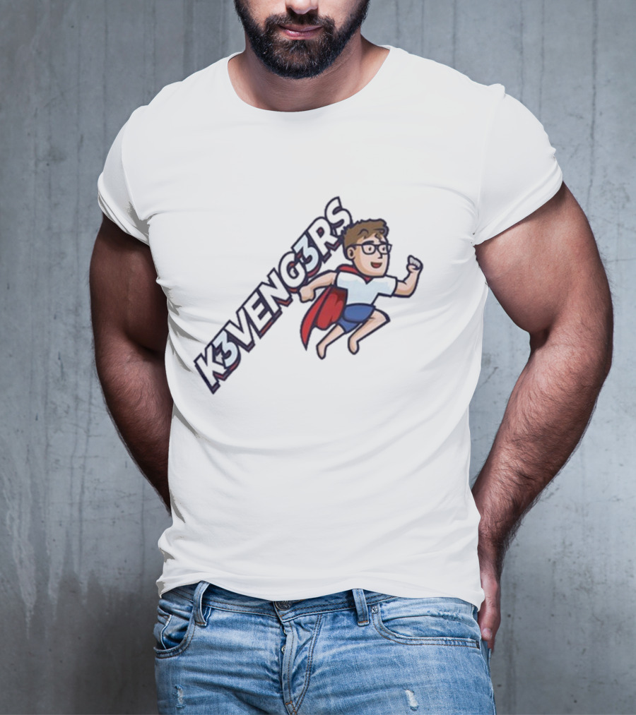 K3V3NG3RS Super Man T-Shirt