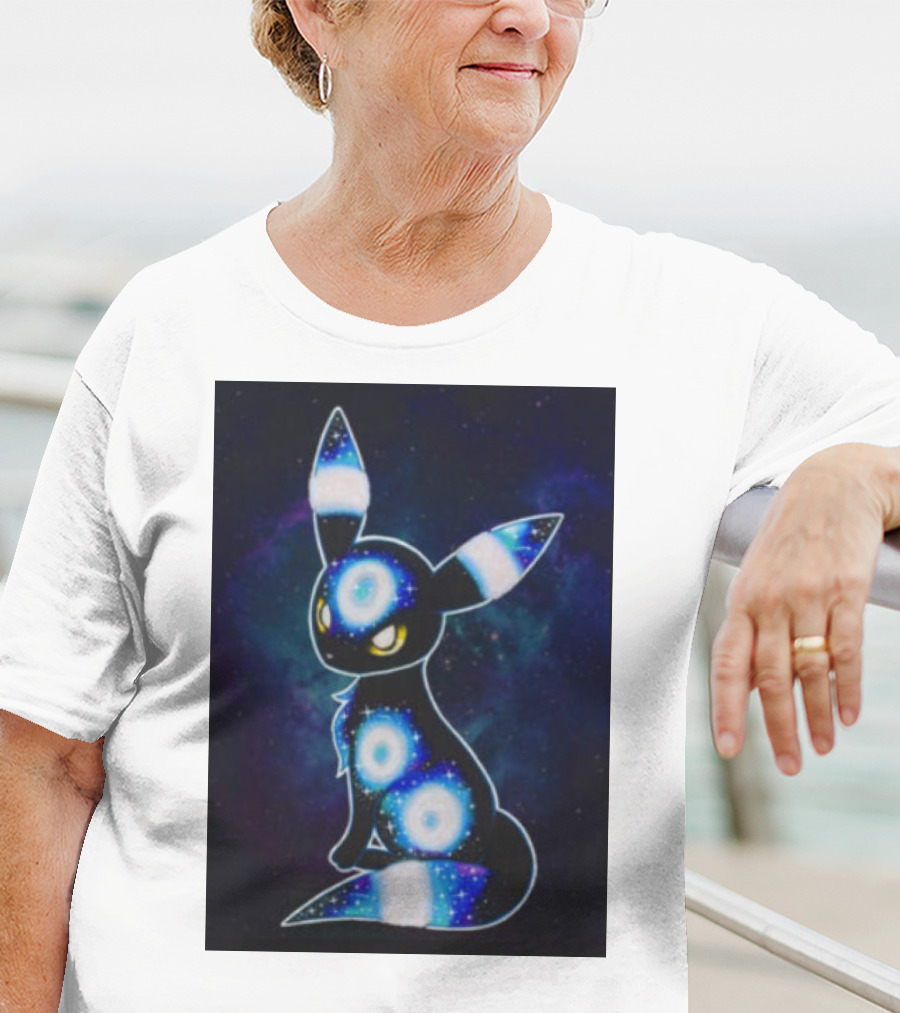 Umbreon Galaxy Cosmic Pokemon T-Shirt