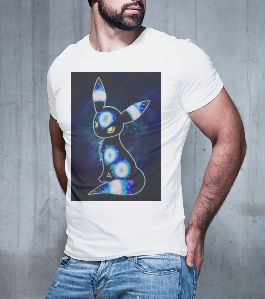 Umbreon Galaxy Cosmic Pokemon T-Shirt