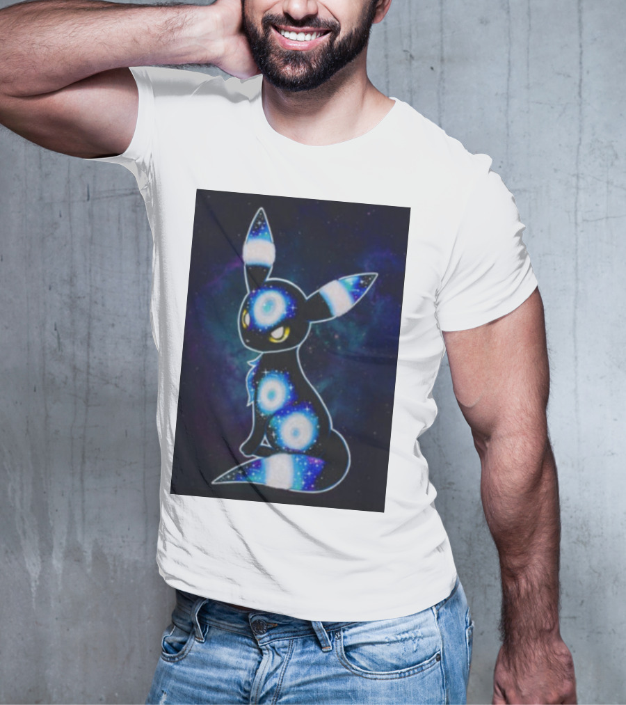 Umbreon Galaxy Cosmic Pokemon T-Shirt
