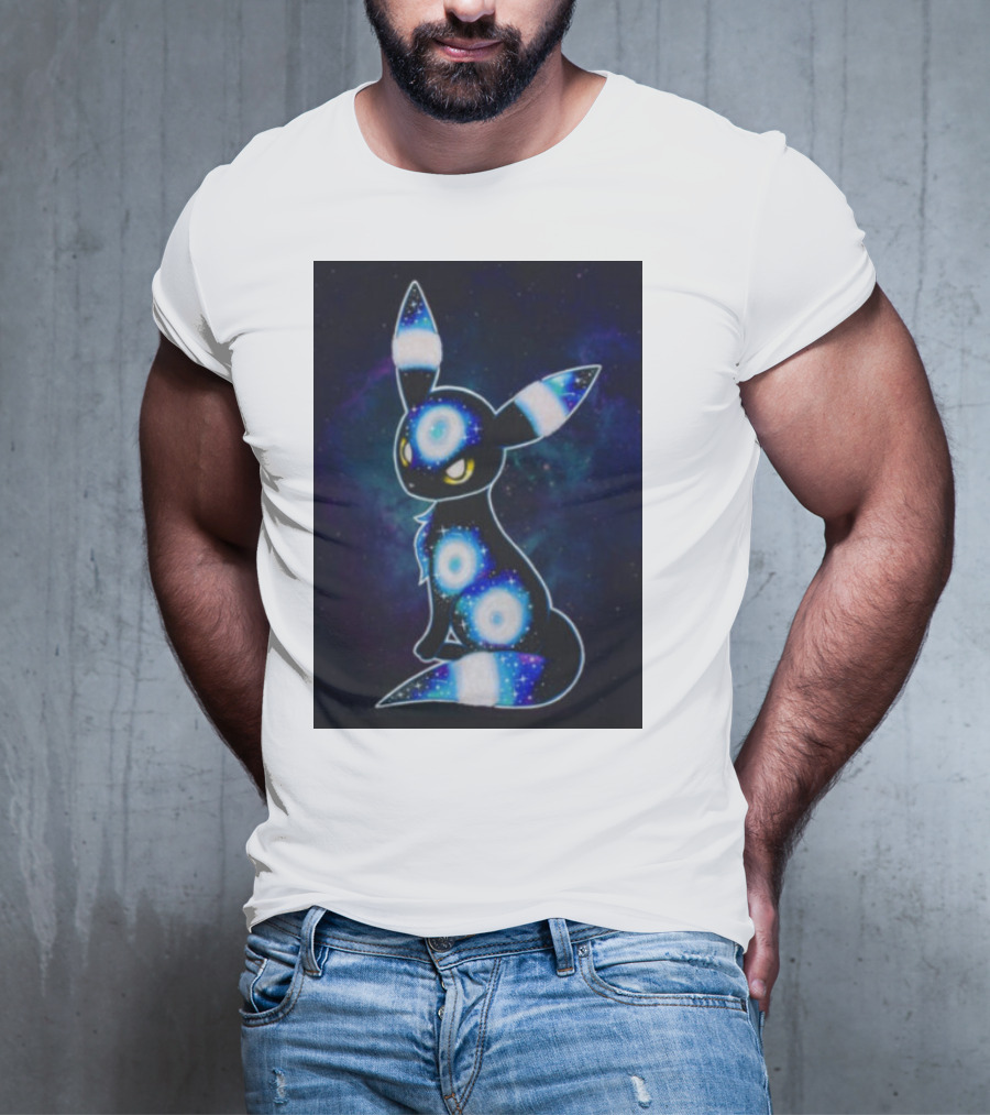 Umbreon Galaxy Cosmic Pokemon T-Shirt
