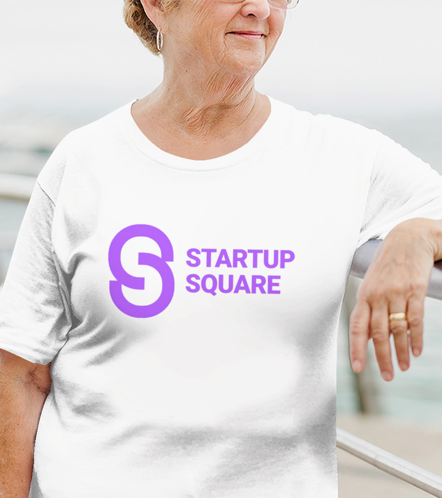 Startup Square Purple S T-Shirt