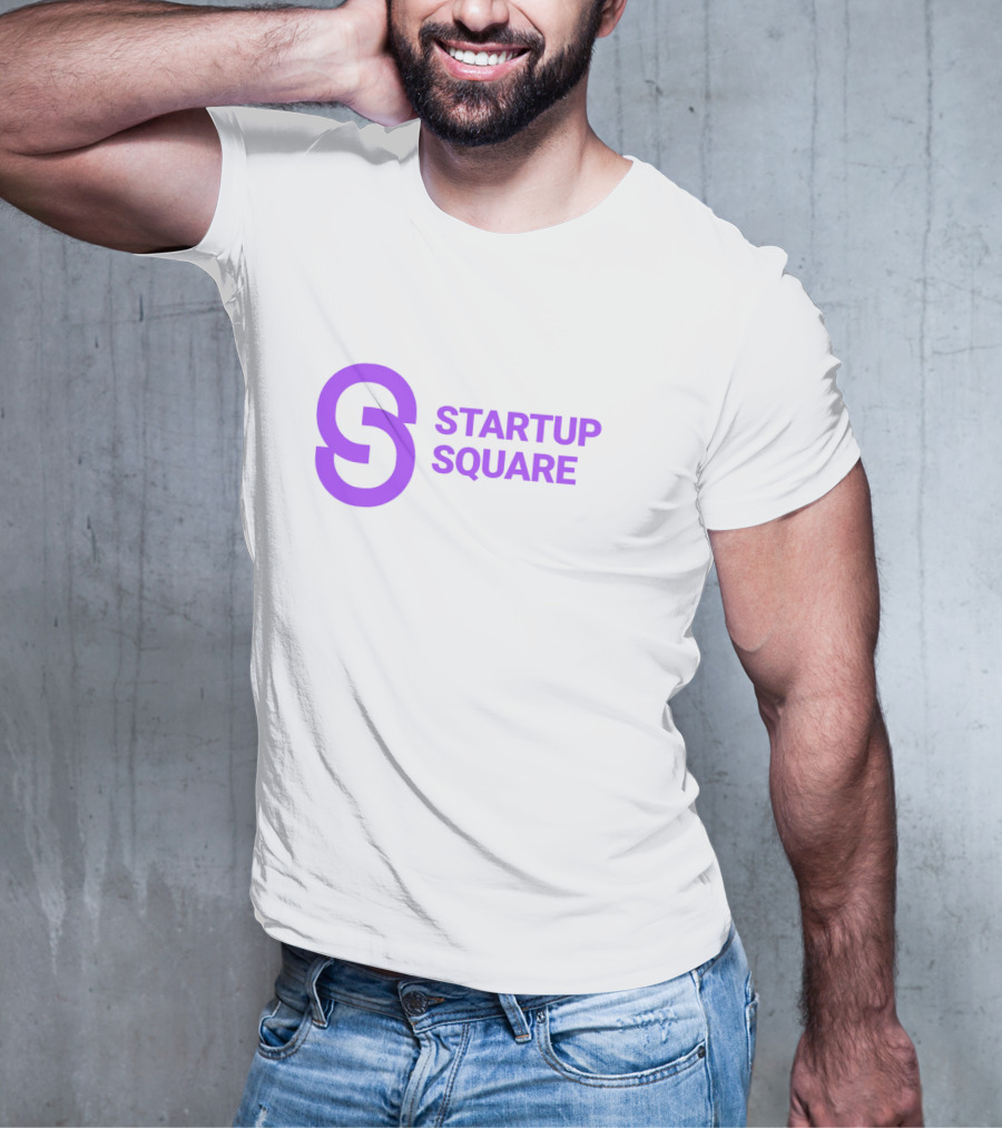 Startup Square Purple S T-Shirt