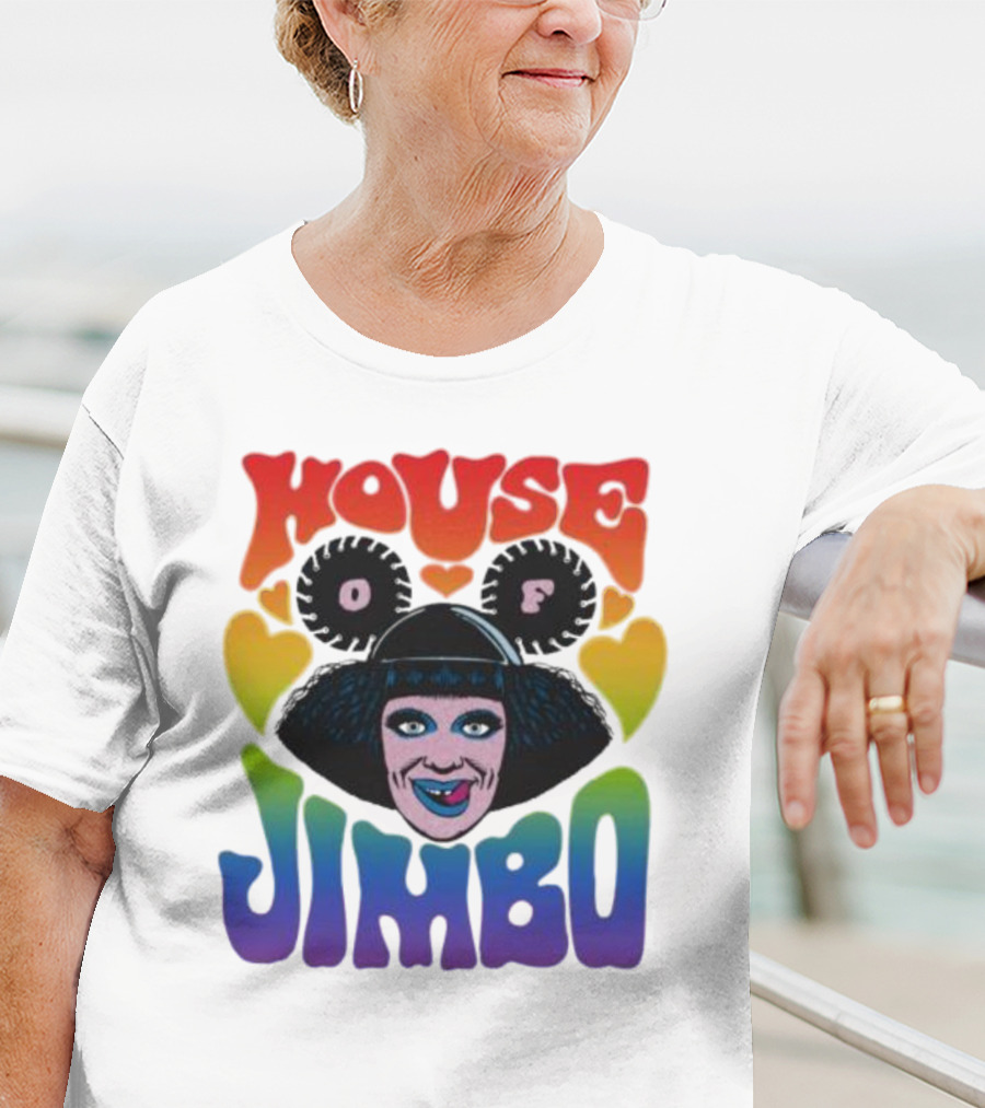 House Of Jimbo Colorful Character T-Shirt