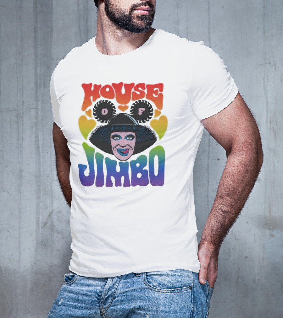 House Of Jimbo Colorful Character T-Shirt