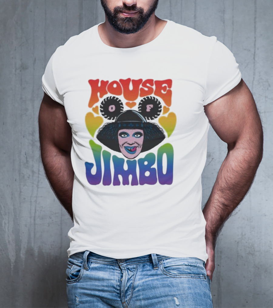 House Of Jimbo Colorful Character T-Shirt