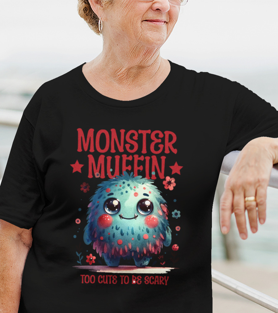 Monster Muffin Too Cute To Be Scary T-Shirt