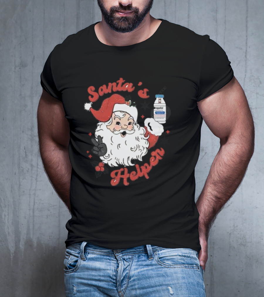 Santa's Helper Christmas Propofol T-Shirt