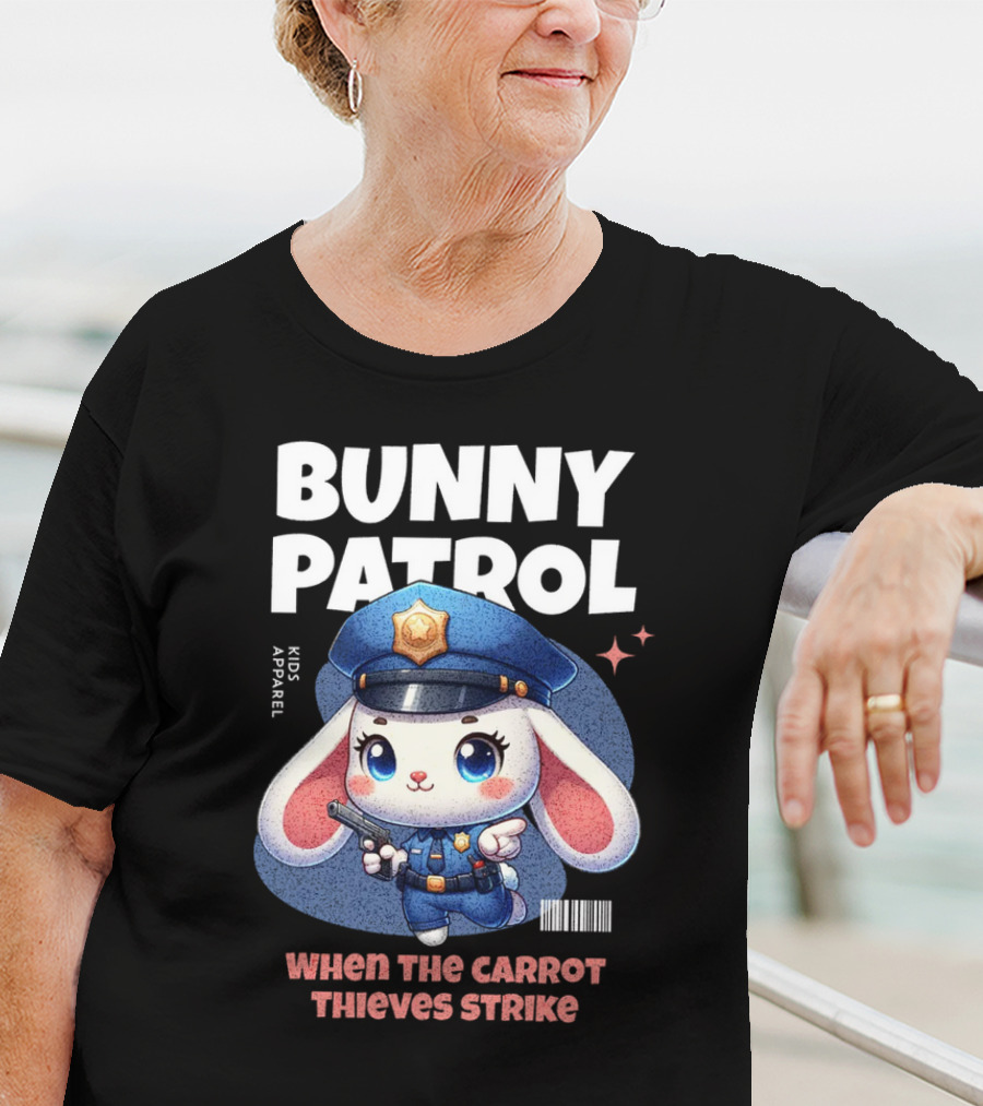 Bunny Patrol Kids Apparel When The Carrot Thieves Strike T-Shirt