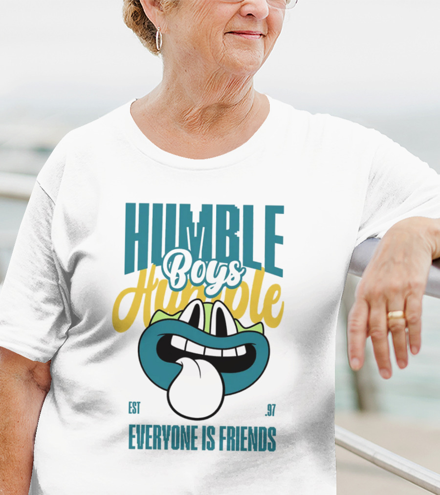 Humble Boys Everyone Is Friends Humble Est. 97 T-Shirt