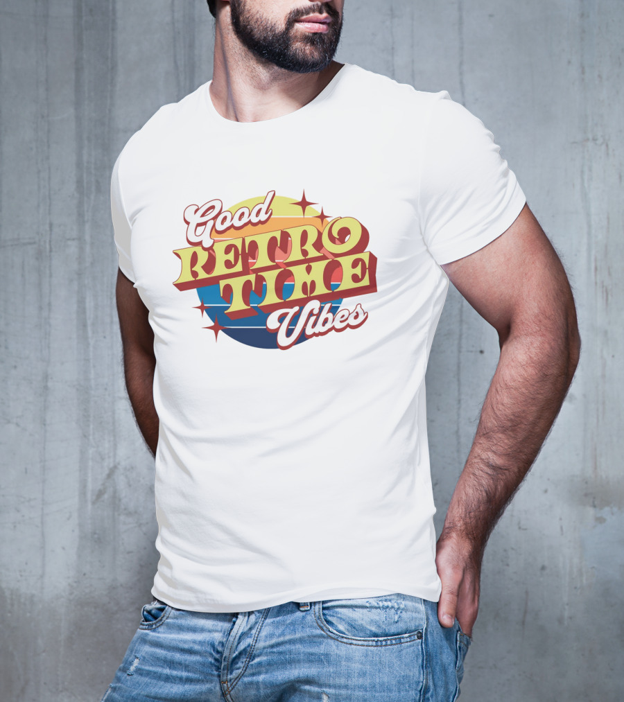 Good Retro Time Vibes T-Shirt