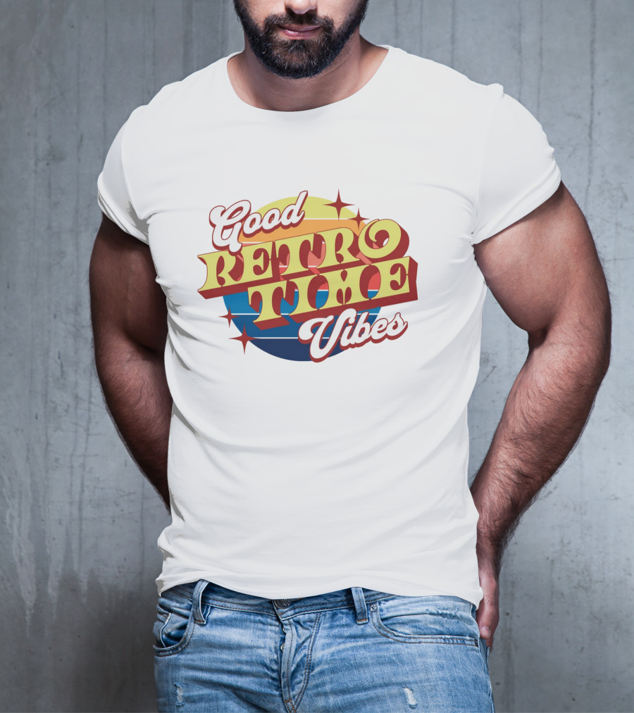 Good Retro Time Vibes T-Shirt