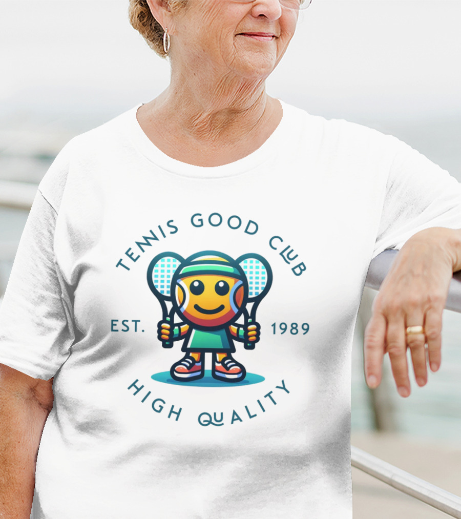 Tennis Good Club High Quality Est 1989 T-Shirt