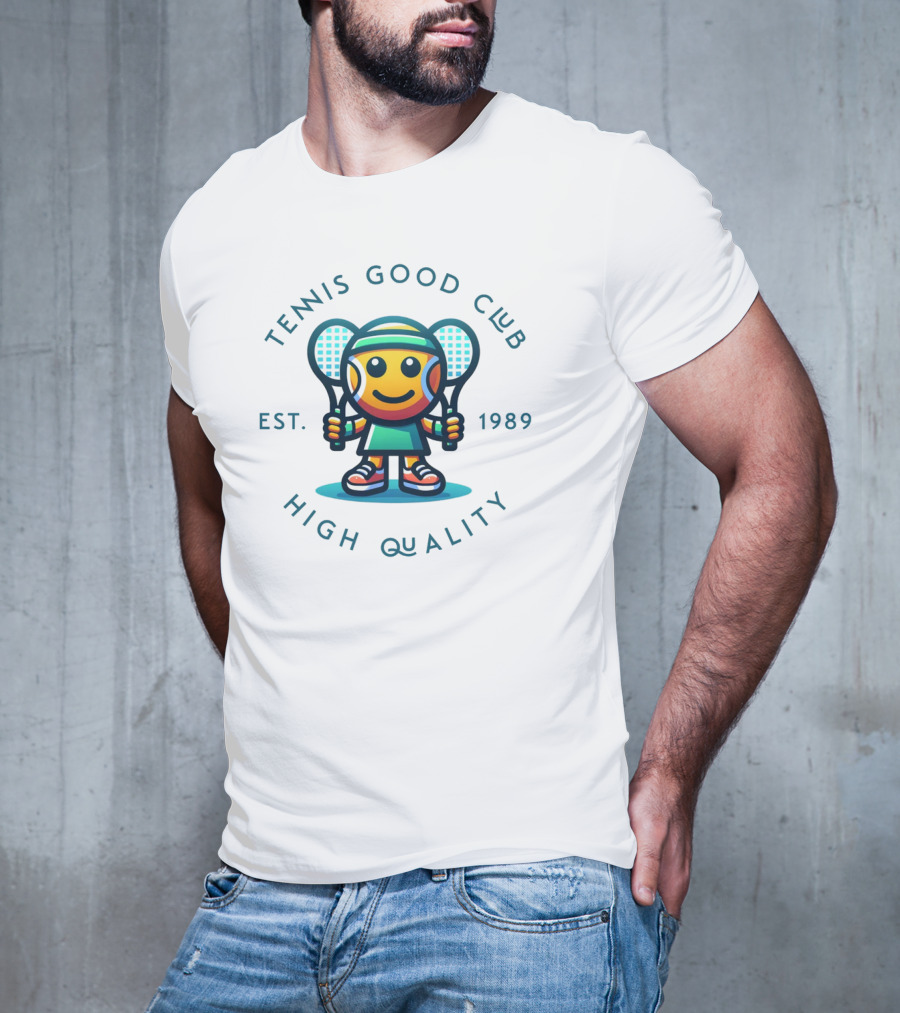 Tennis Good Club High Quality Est 1989 T-Shirt