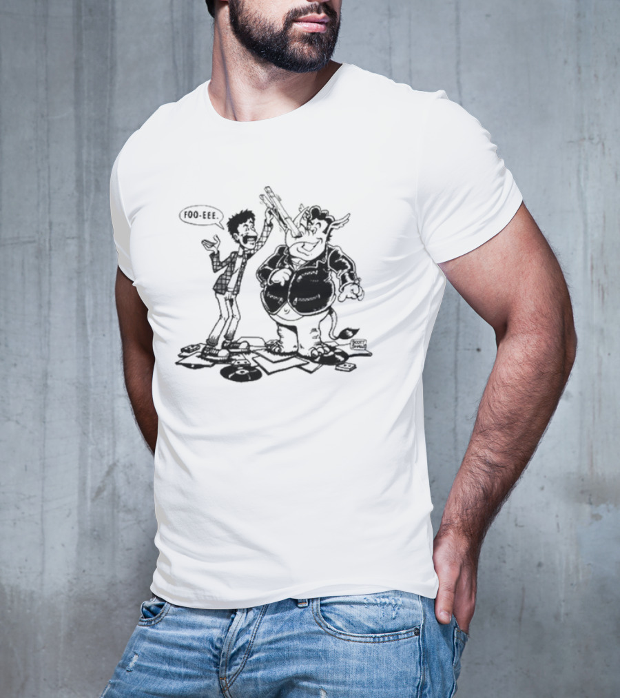 Frank Zappa Beat The Boots Foo-Eee Comic-Style T-Shirt