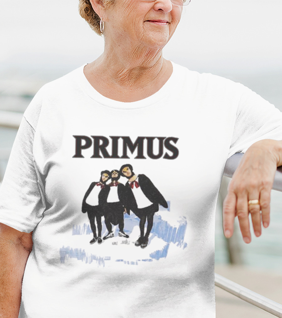 Primus SPACE FARM Trio On Abstract Landscape T-Shirt