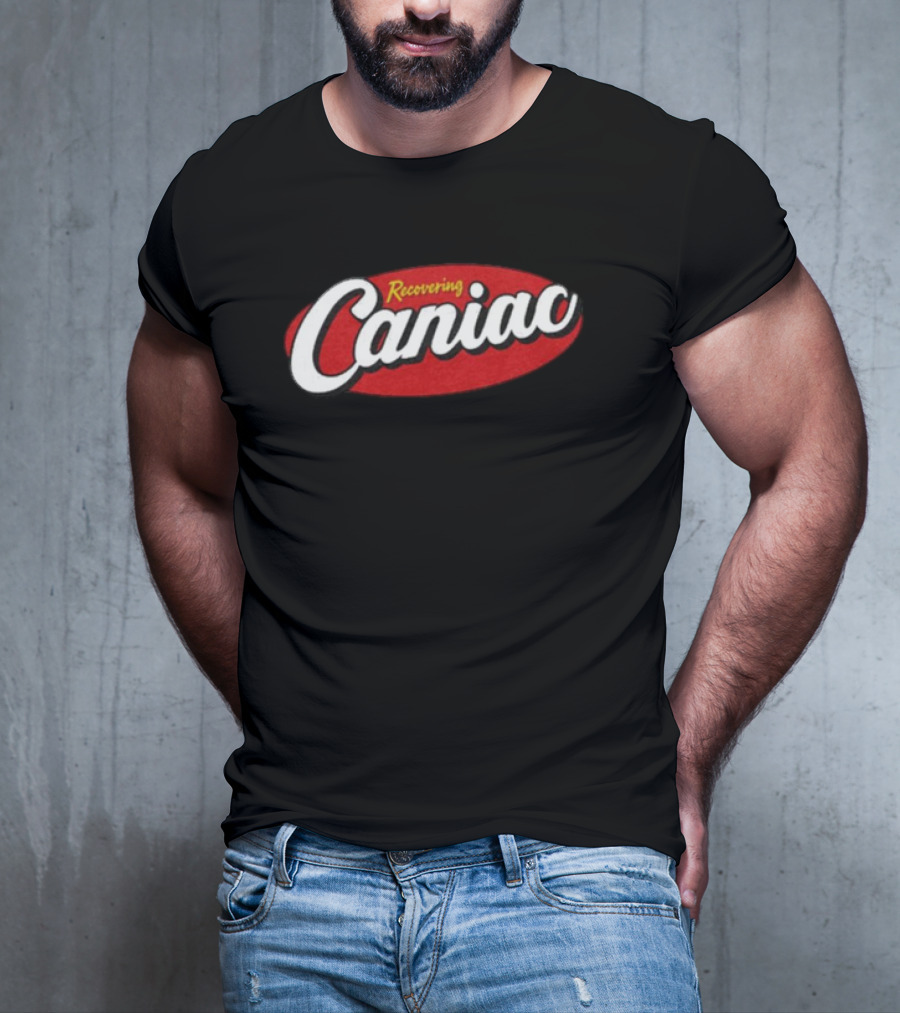 Recovering Caniac Red T-Shirt