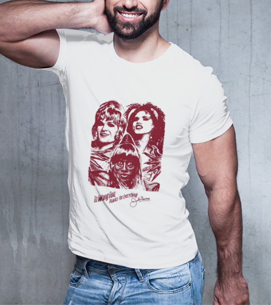 To Wong Foo Thanks For Everything Julie Newmar Red Faces T-Shirt