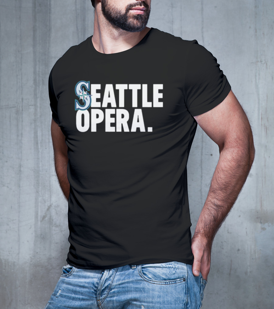 Seattle Mariners Opera Baseball T-Shirt