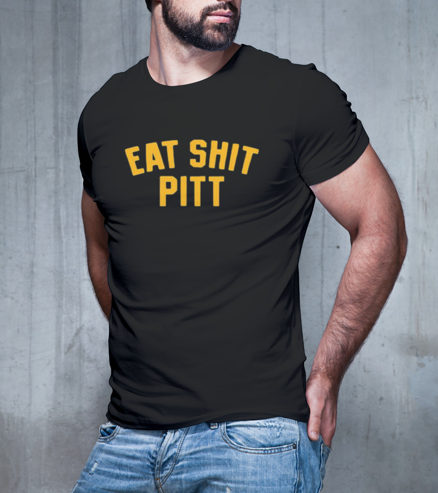 Pittsburgh Rivalry Spirit Eat Shit Pitt T-Shirt