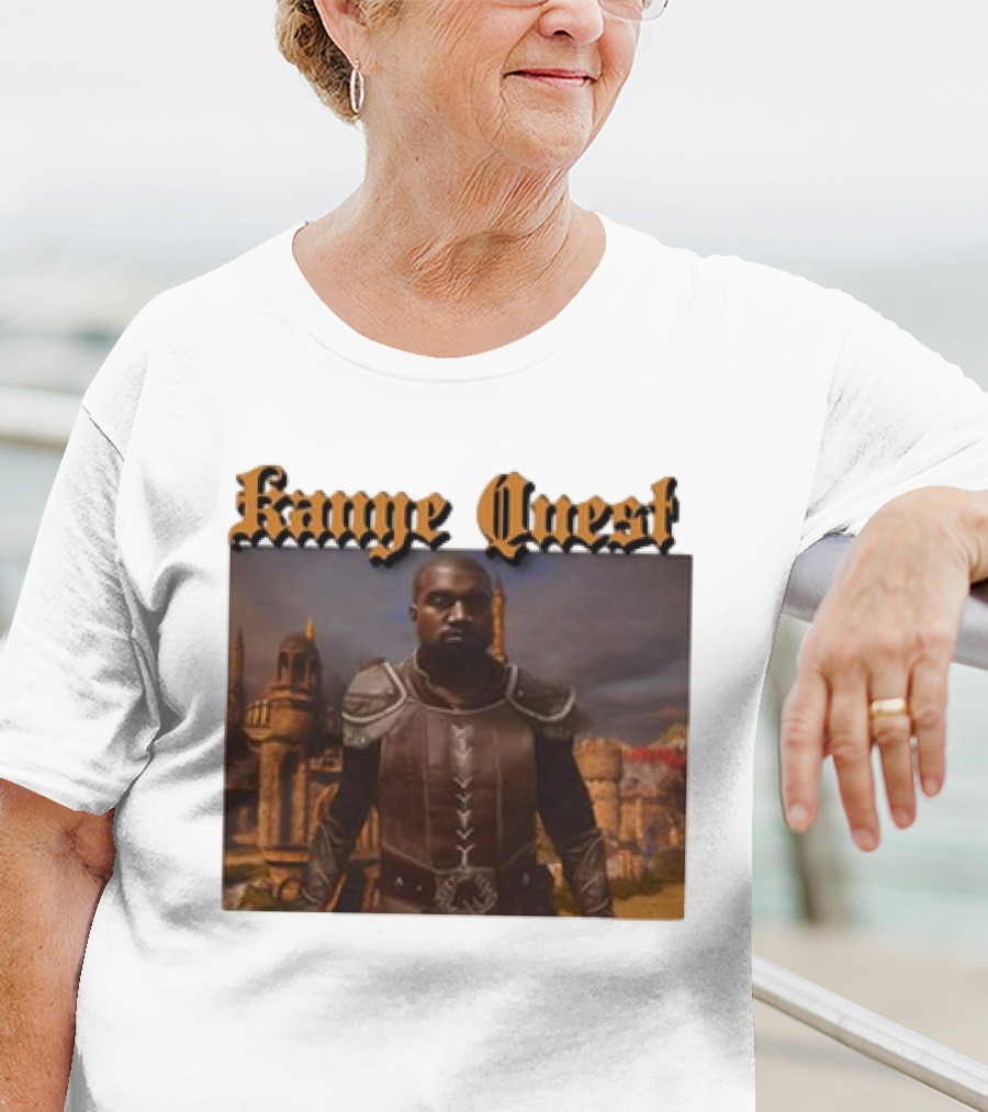 Kanye Quest Medieval Adventure Cleric In Armor T-Shirt