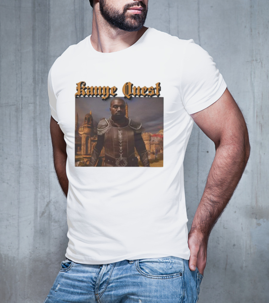 Kanye Quest Medieval Adventure Cleric In Armor T-Shirt