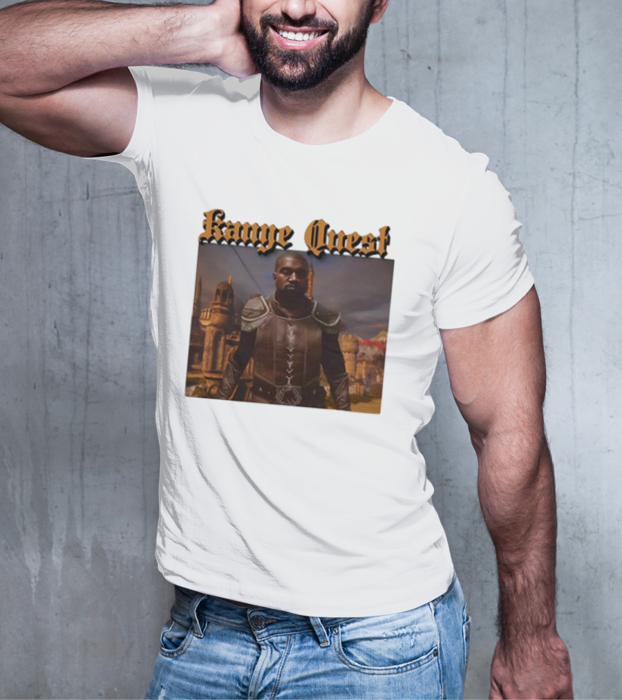 Kanye Quest Medieval Adventure Cleric In Armor T-Shirt