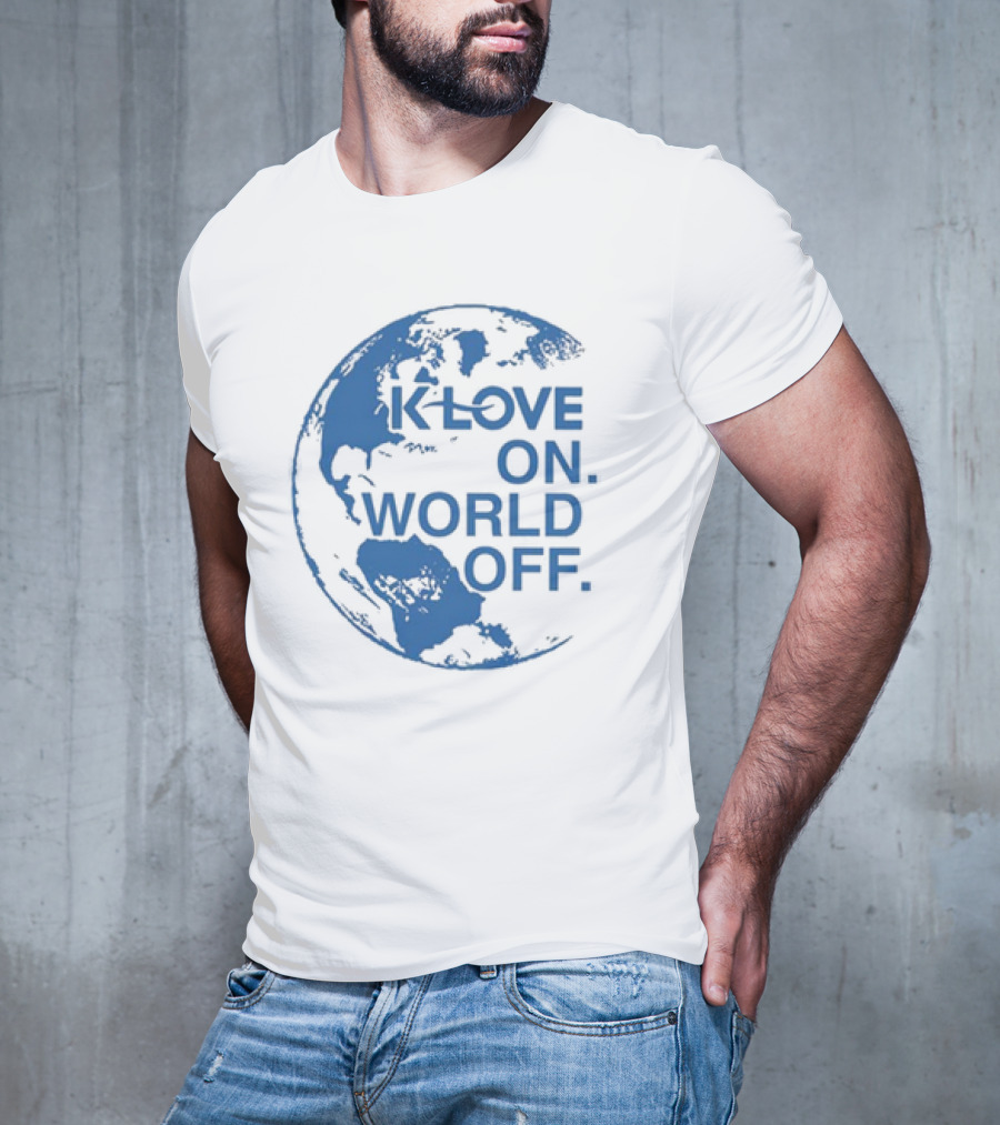 Klove On World Off Blue Earth Planet T-Shirt