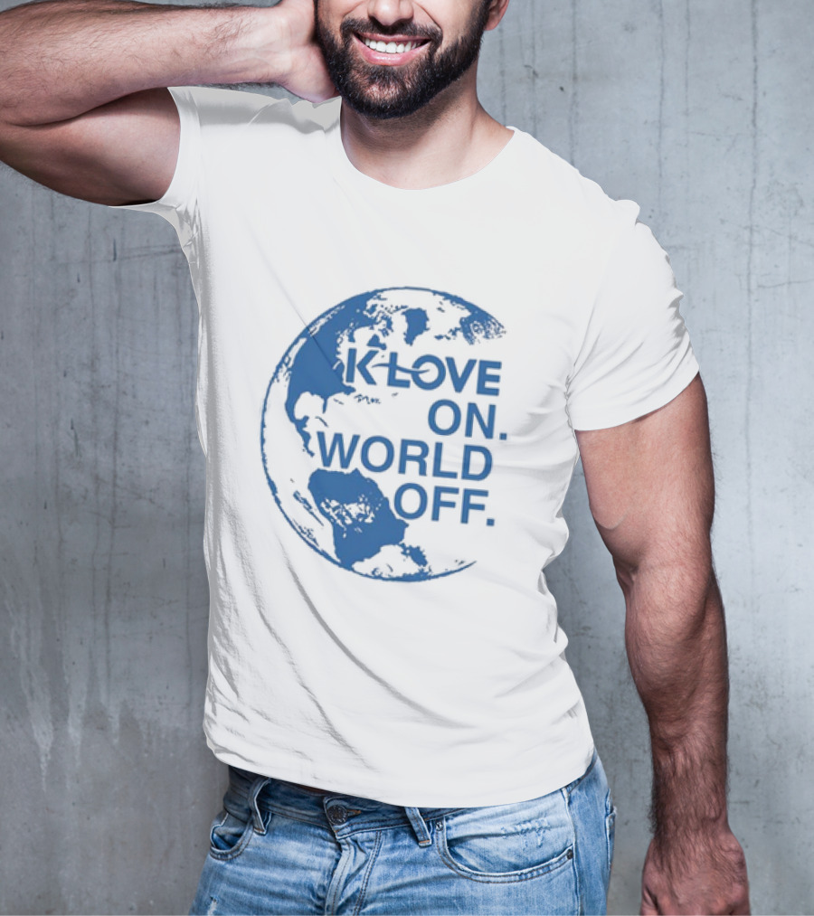 Klove On World Off Blue Earth Planet T-Shirt