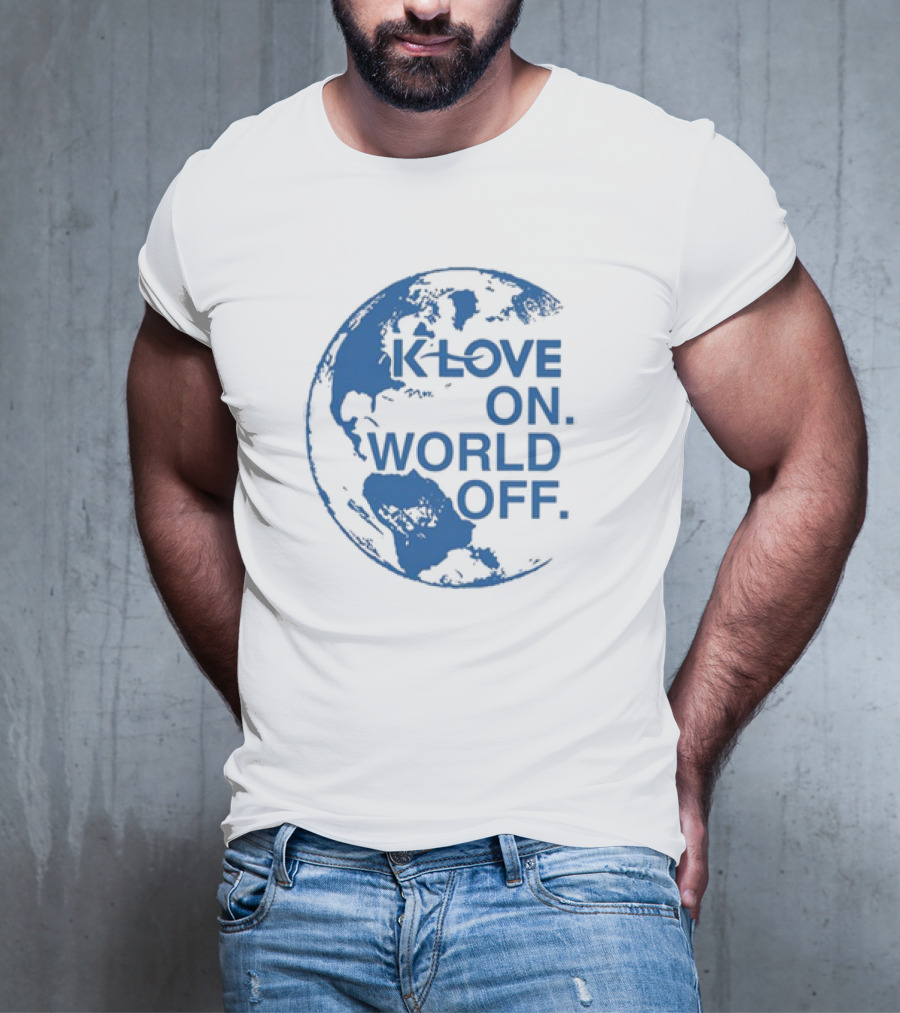 Klove On World Off Blue Earth Planet T-Shirt