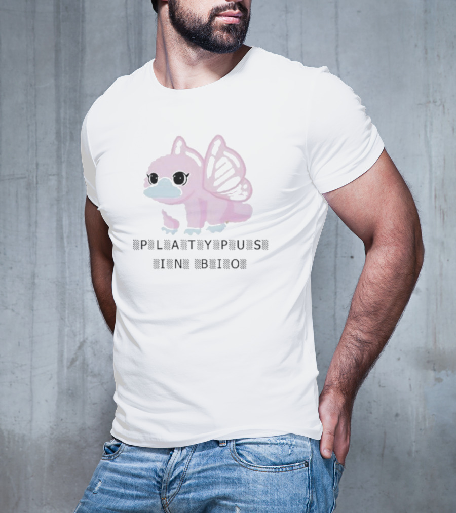 Platypus In Bio Prettiest Platypus Fitted T-Shirt