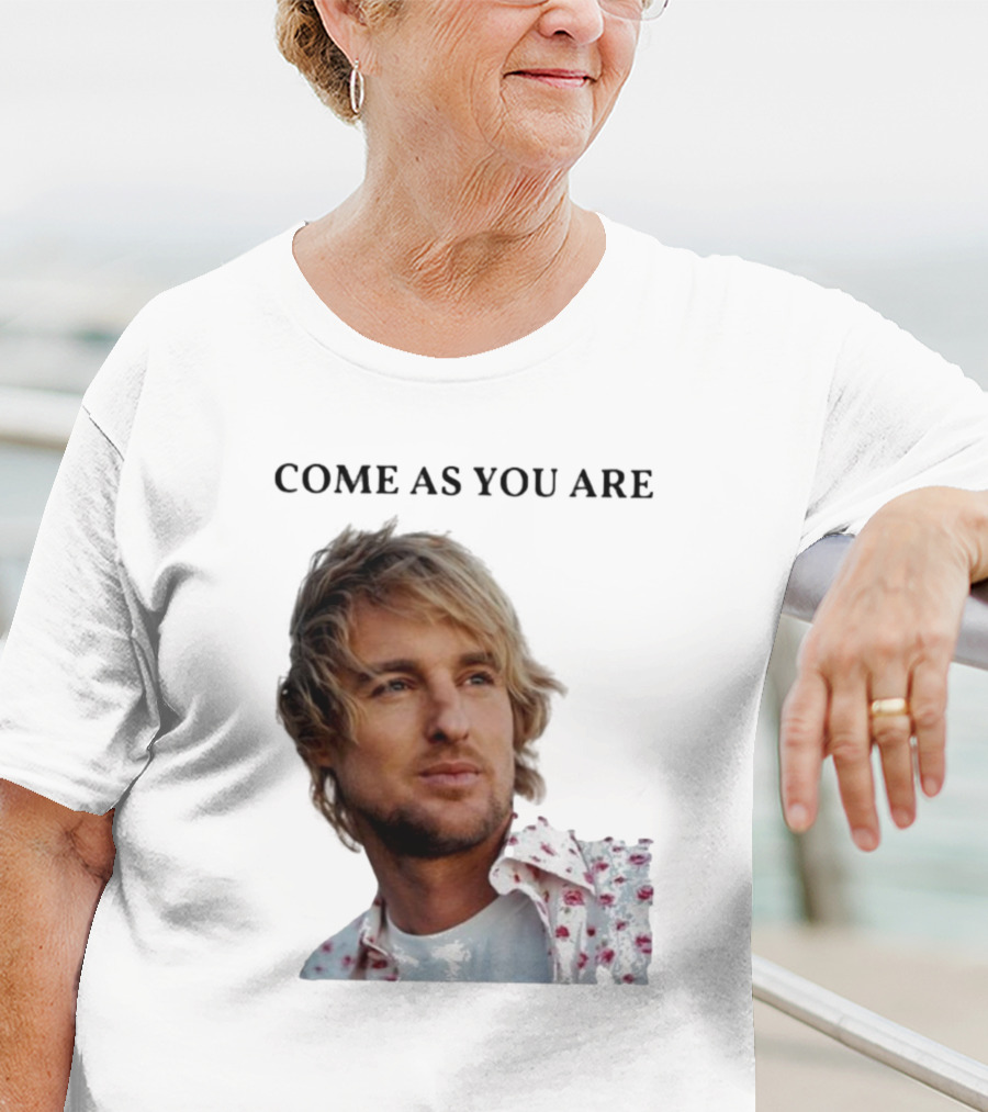 Come As You Are Owen Wilson Nirvana T-Shirt