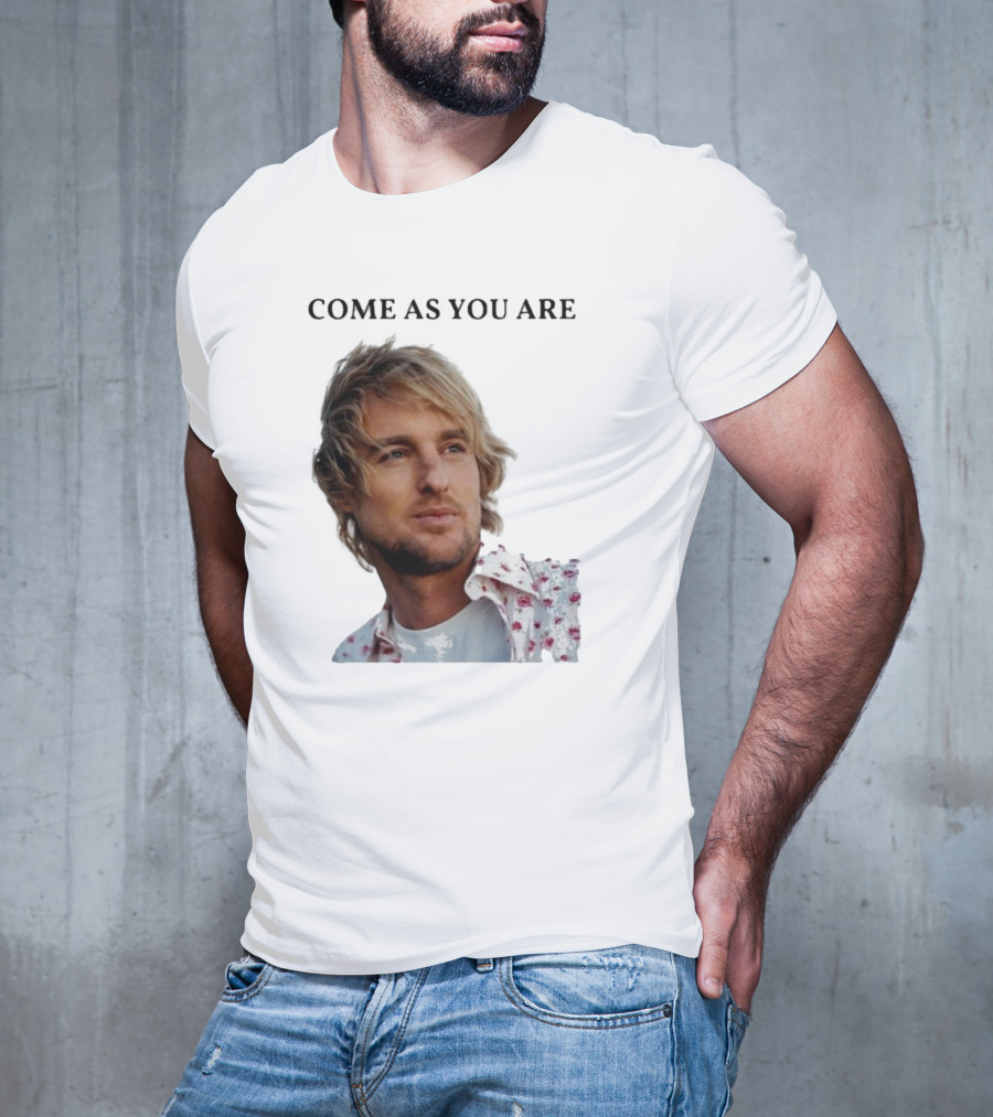 Come As You Are Owen Wilson Nirvana T-Shirt