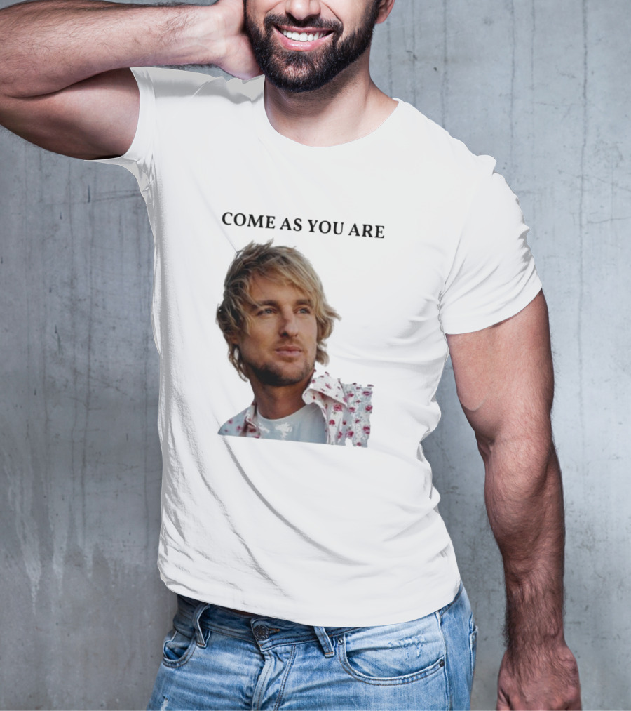 Come As You Are Owen Wilson Nirvana T-Shirt