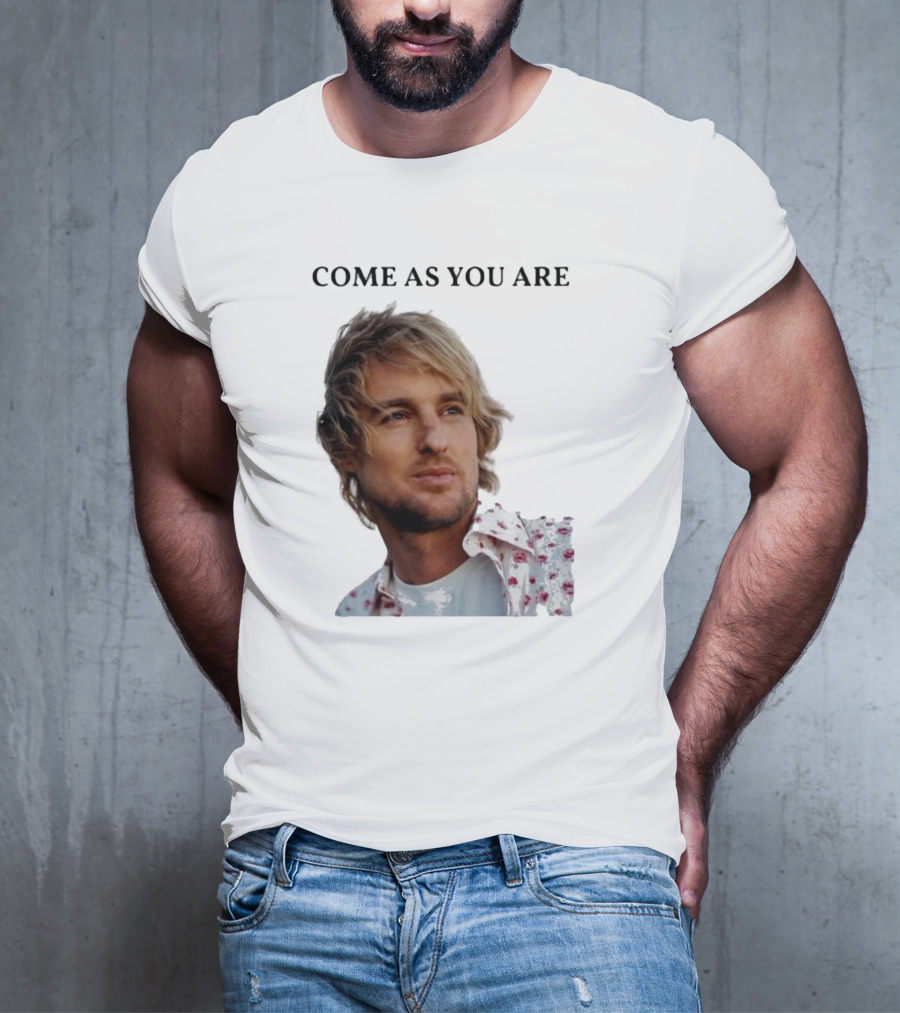 Come As You Are Owen Wilson Nirvana T-Shirt