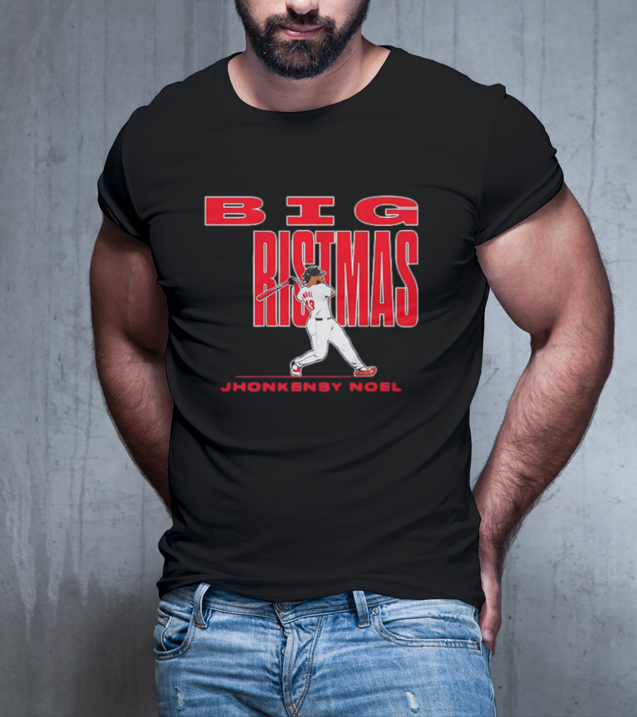 Jhonkensy Noel Cleveland Guardians Big Christmas Bigrismas T-Shirt