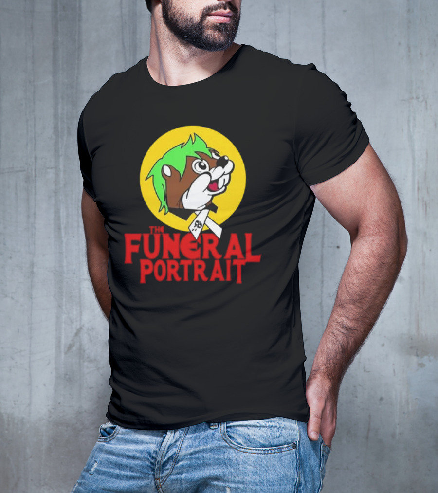 Buc-Ee’s The Funeral Portrait Skull Ribbon T-Shirt
