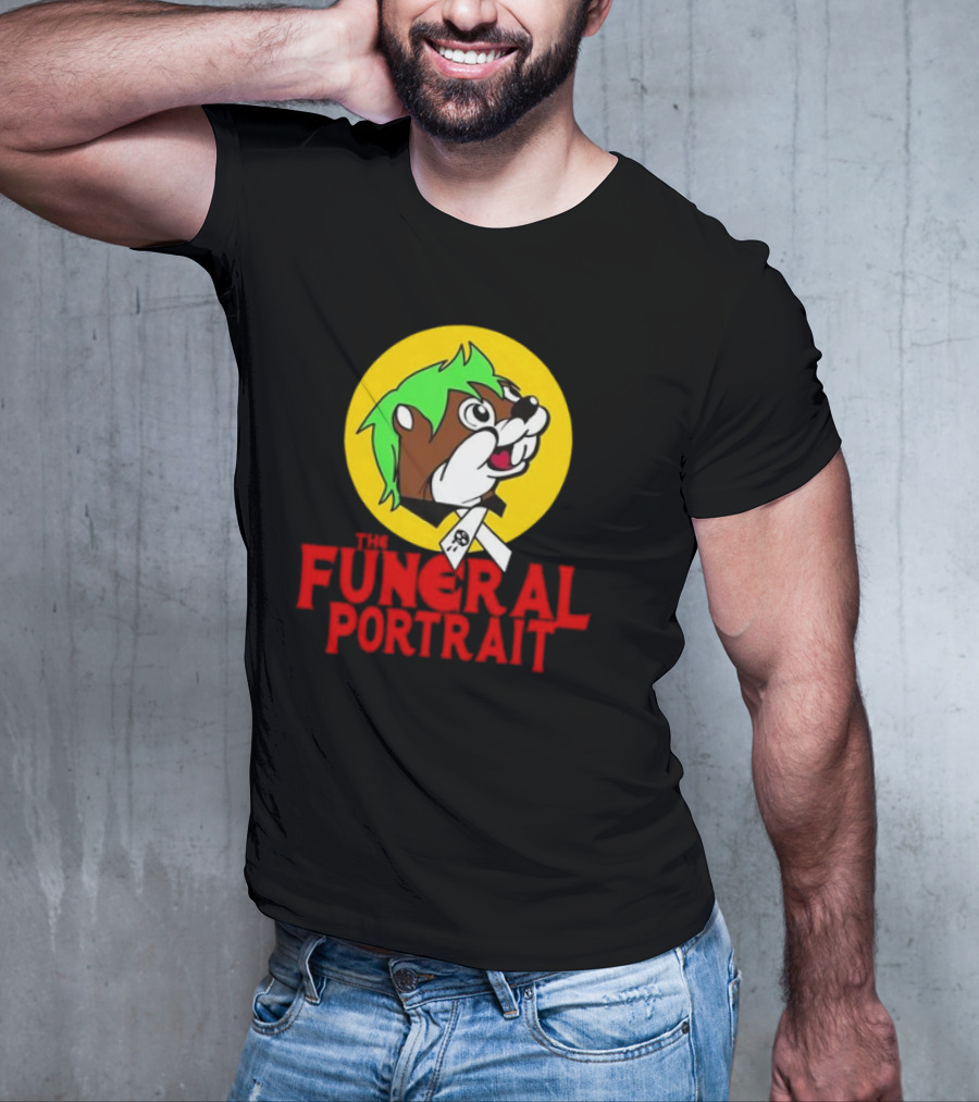 Buc-Ee’s The Funeral Portrait Skull Ribbon T-Shirt